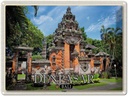 Blechschild 30x40 cm Bali DENPASAR Tempel Bildmotiv Reisemotiv Abenteuer Reisen