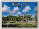 Blechschild 30x40 cm DENPASAR Bali Tempelanlage Wand Bildmotiv Reisemotiv Abenteuer Reisen