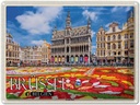 Blechschild 30x40 cm Brüssel Belgien Grand Place Bildmotiv Reisemotiv Abenteuer Reisen