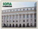 Blechschild 30x40 cm Sofia Bulgarien Justizpalast Bildmotiv Reisemotiv Abenteuer Reisen