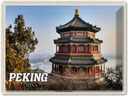Blechschild 30x40 cm Peking China Kaiserlicher Sommerpalast Abenteuer Reisen Urlaub