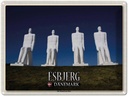 Blechschild 30x40 cm Esbjerg Dänemark Der Mensch am Meer Bildmotiv Reisemotiv Abenteuer Reisen