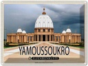 Blechschild 30x40 cm Yamoussoukro Elfenbeinküste Basilika Bildmotiv Reisemotiv Abenteuer Reisen