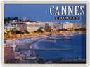 Blechschild 30x40 cm Cannes Frankreich Promenade la Croisette Abenteuer Reisen Urlaub