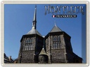 Blechschild 30x40 cm Honfleur Frankreich Kirche Katharina Abenteuer Reisen Urlaub