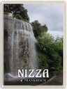 Blechschild 40x30 cm Nizza Frankreich Schloßberg Abenteuer Reisen Urlaub