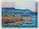 Blechschild 30x40 cm Nizza Frankreich Yachthafen Abenteuer Reisen Urlaub