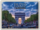 Blechschild 30x40 cm Paris Frankreich Arc de Triomphe Abenteuer Reisen Urlaub