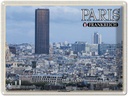 Blechschild 30x40 cm Paris Frankreich Montparnasse Hochhaus Abenteuer Reisen Urlaub