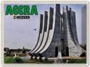Blechschild 30x40 cm Accra Ghana Kwame Nkrumah Memorial Park Bildmotiv Reisemotiv Abenteuer Reisen