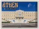 Blechschild 30x40 cm Athen Griechenland Syntagma Platz Bildmotiv Reisemotiv Abenteuer Reisen