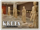 Blechschild 30x40 cm Kreta Griechenland Museum Iraklio Bildmotiv Reisemotiv Abenteuer Reisen