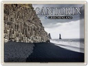 Blechschild 30x40 cm Santorin Griechenland Schwarzer Strand Bildmotiv Reisemotiv Abenteuer Reisen