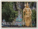 Blechschild 30x40 cm Kuala Lumpur Malaysia Batu Caves Bildmotiv Reisemotiv Abenteuer Reisen