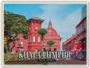 Blechschild 30x40 cm Kuala Lumpur Malaysia Malakka Stadt Kirche Bildmotiv Reisemotiv Abenteuer Reisen
