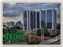 Blechschild 30x40 cm Abuja Nigeria Zentralbank Bildmotiv Reisemotiv Abenteuer Reisen