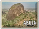Blechschild 30x40 cm Abuja Nigeria Zuma Rock Felsformation Bildmotiv Reisemotiv Abenteuer Reisen