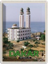 Blechschild 40x30 cm Dakar Senegal Große Moschee Bildmotiv Reisemotiv Abenteuer Reisen