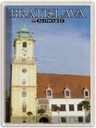 Blechschild 40x30 cm Bratislava Slowakei Altes Rathaus Bildmotiv Reisemotiv Abenteuer Reisen