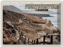 Blechschild 30x40 cm Fuerteventura Spanien Cuevas De Ajuy Bildmotiv Reisemotiv Abenteuer Reisen
