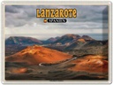 Blechschild 30x40 cm Lanzarote Spanien Nationalpark Timanfaya Bildmotiv Reisemotiv Abenteuer Reisen