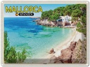 Blechschild 30x40 cm Mallorca Spanien Strand Meer Urlaub Bildmotiv Reisemotiv Abenteuer Reisen