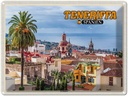 Blechschild 30x40 cm Teneriffa Spanien La Orotava Meer Urlaub Bildmotiv Reisemotiv Abenteuer Reisen