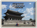 Blechschild 30x40 cm Seoul Südkorea Gyeongbokgung Palace Bildmotiv Reisemotiv Abenteuer Reisen