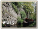 Blechschild 30x40 cm Wales United Kingdom Llangollen Kanal Bildmotiv Reisemotiv Abenteuer Reisen