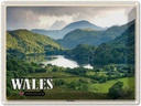 Blechschild 30x40 cm Wales Snowdonia Nationalpark Bildmotiv Reisemotiv Abenteuer Reisen