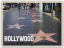 Blechschild 30x40 cm Hollywood USA Walk of Fame Bildmotiv Reisemotiv Abenteuer Reisen