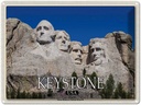Blechschild 30x40 cm Keystone USA Mount Rushmore Memorial Bildmotiv Reisemotiv Abenteuer Reisen