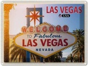 Blechschild 30x40 cm Las Vegas USA Willkommens Bildmotiv Reisemotiv Abenteuer Reisen