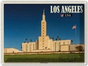 Blechschild 30x40 cm Los Angeles USA Mormon Temple Bildmotiv Reisemotiv Abenteuer Reisen