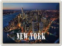 Blechschild 30x40 cm New York USA Big Apple Hochhäuser Bildmotiv Reisemotiv Abenteuer Reisen