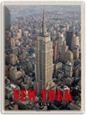 Blechschild 40x30 cm New York Empire State Building Dko Bildmotiv Reisemotiv Abenteuer Reisen