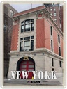 Blechschild 40x30 cm New York USA Firehouse Bildmotiv Reisemotiv Abenteuer Reisen
