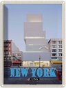 Blechschild 40x30 cm New York USA Museum Bildmotiv Reisemotiv Abenteuer Reisen