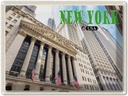 Blechschild 30x40 cm New York USA Stock Exchange Börse Bildmotiv Reisemotiv Abenteuer Reisen