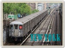 Blechschild 30x40 cm New York USA Subway U-Bahn tin Bildmotiv Reisemotiv Abenteuer Reisen