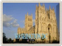 Blechschild 30x40 cm Washington DC USA National Cathedral Bildmotiv Reisemotiv Abenteuer Reisen