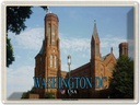 Blechschild 30x40 cm Washington DC USA Smithsonian Institution Bildmotiv Reisemotiv Abenteuer Reisen