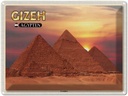Blechschild 30x40 cm Gizeh Ägypten Pyramiden Bildmotiv Reisemotiv Abenteuer Reisen