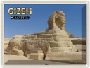 Blechschild 30x40 cm Gizeh Ägypten Sphinx Bildmotiv Reisemotiv Abenteuer Reisen