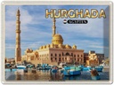 Blechschild 30x40 cm Hurghada Ägypten Abdel Moneim Riad Moschee Bildmotiv Reisemotiv Abenteuer Reisen