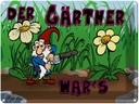 Blechschild 30x40 cm Zwerg der Gärtner war's Spruch Zitat