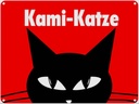 Blechschild 30x40 cm Kami - Katze