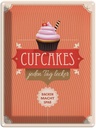Blechschild 40x30 cm Cupcakes jeden Tag lecker Essen Küche Backen Cupcake
