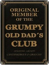 Blechschild 40x30 cm Original Grumpy old Dad´s Club