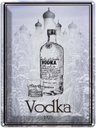 Blechschild 40x30 cm Alkohol 1925 Vodka imported